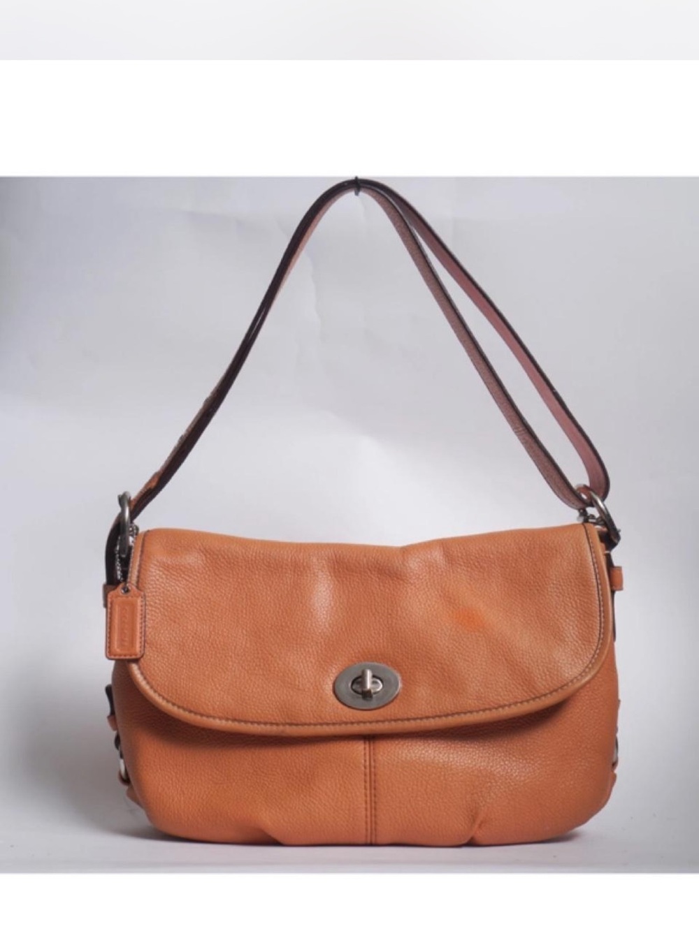 Coach 2010 Legacy Flap Pebbled leather Turnlock
